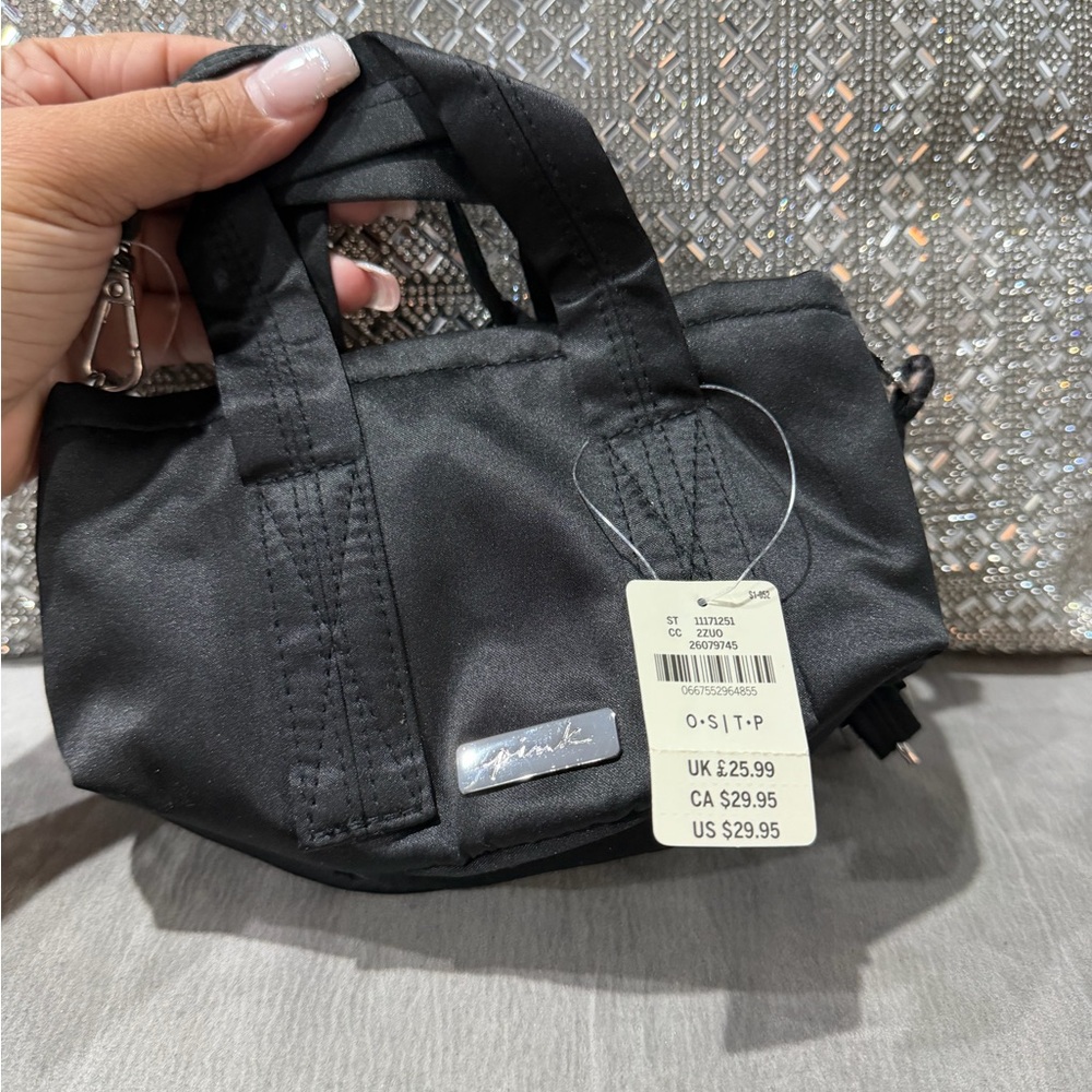 Black Victoria Secret Pink Bag - Picture 1 of 4